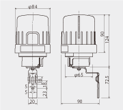 分離方式　TYPE　WD/XD_図面